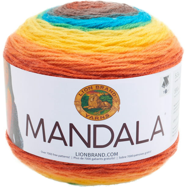 Mandala Yarn Thunderbird  100/% acrylic yarn